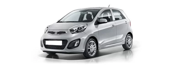 Kia Picanto 1L Gasoline 2018 Silver