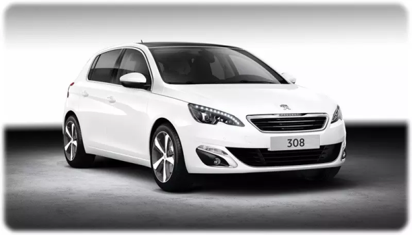 Peugeot 308 caravan 1.2 gasoline turbo PS131 2016 white